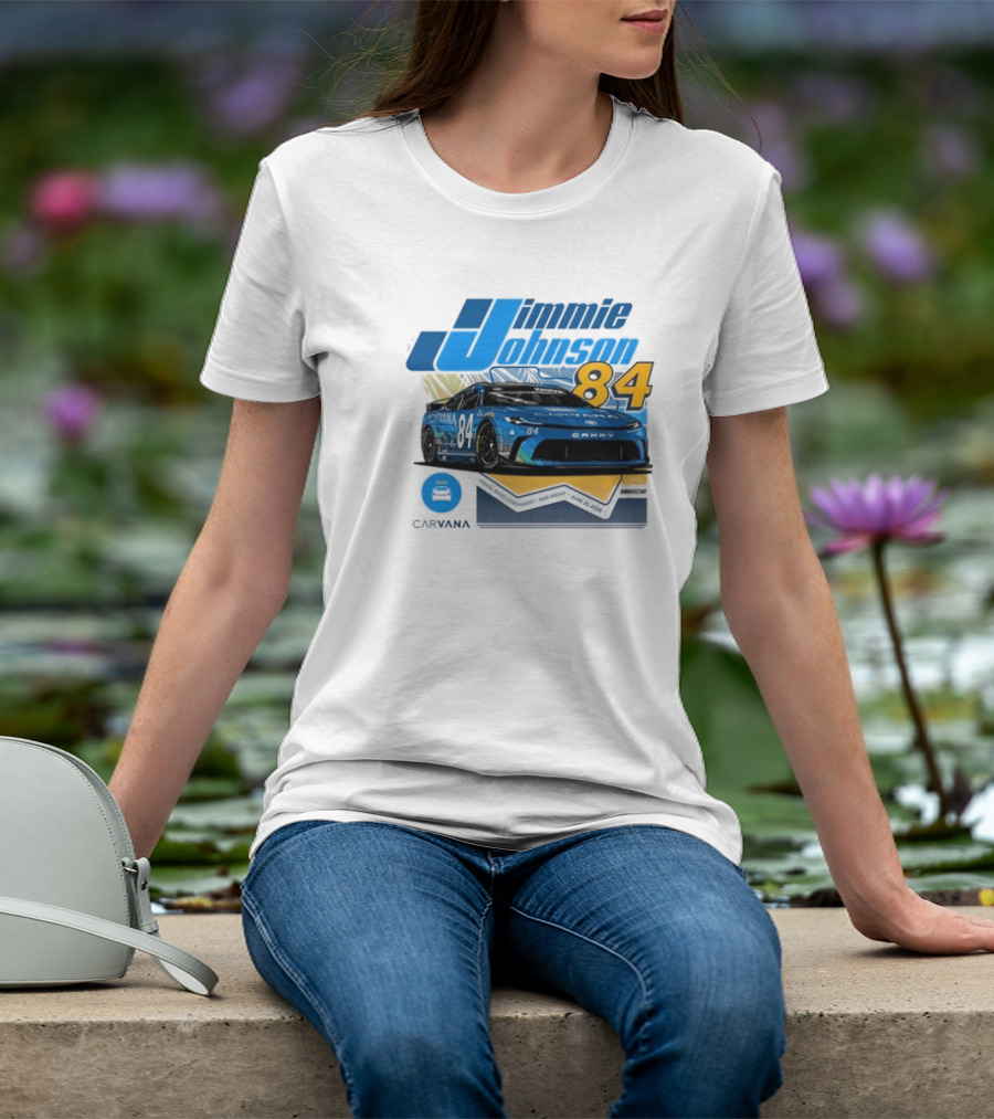 Jimmie Johnson 84 Carvana San Diego Paint Scheme 2026 T-Shirt