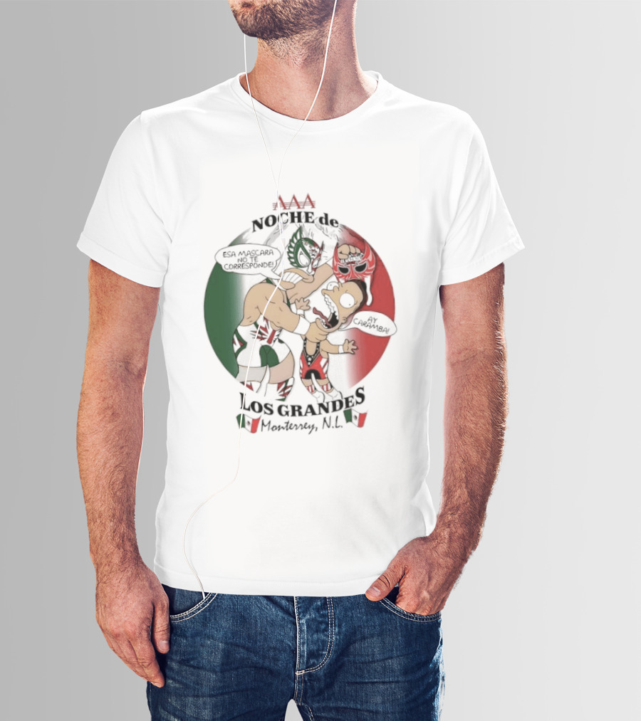 Grande Noche Vs Los Grandes Noreste Monterrey NL T-Shirt