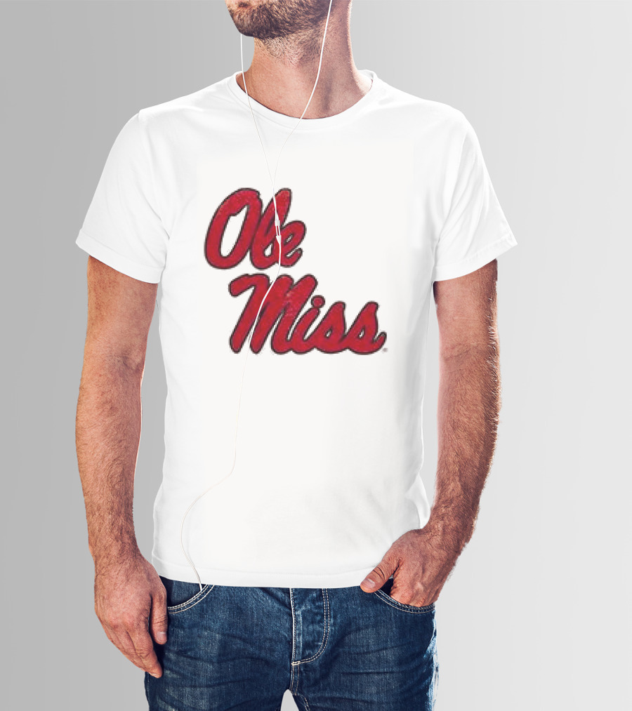 Grateful Dead Ole Miss Rebels Bears Collaboration 2 T-Shirt