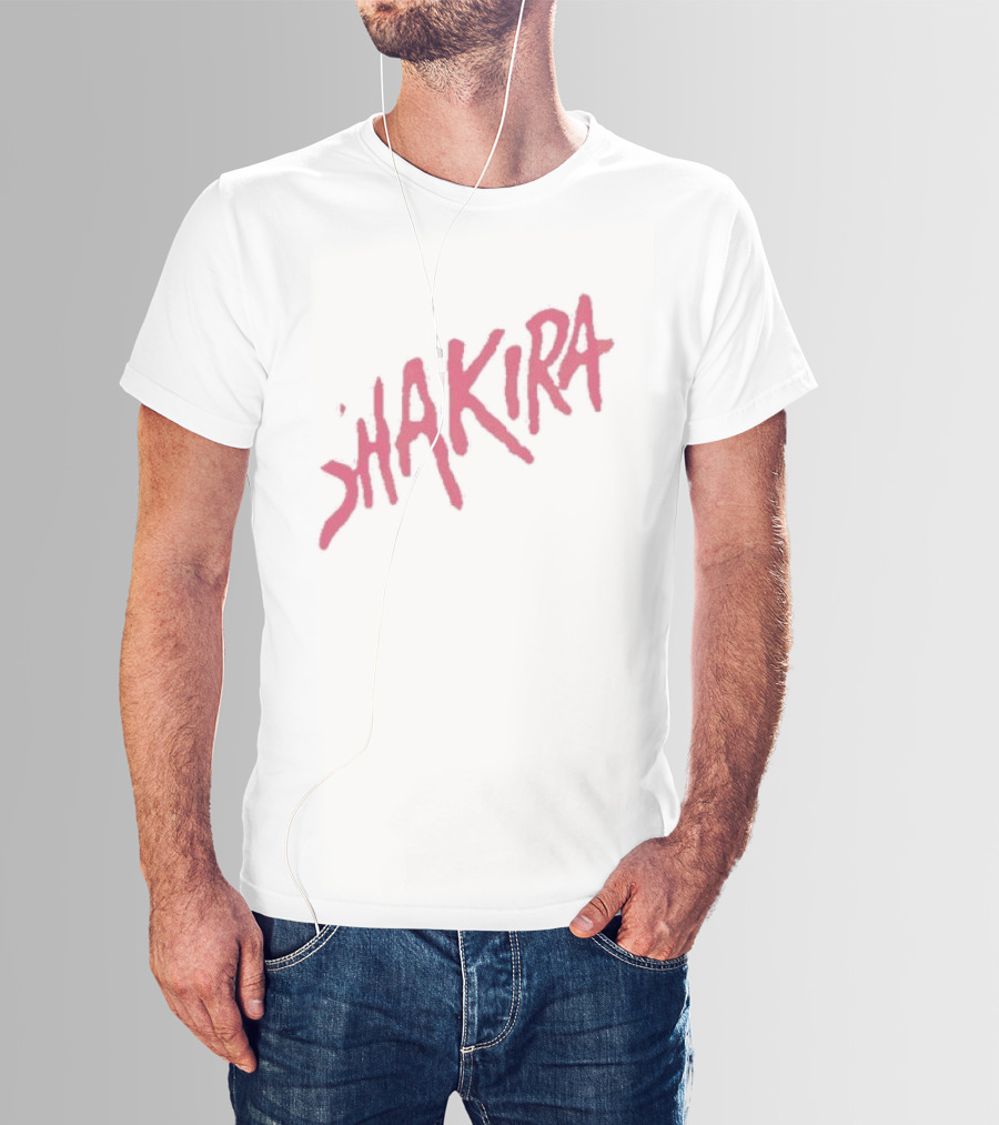 Shakira Las Mujeres Ya No Lloran World Tour Neon T-Shirt