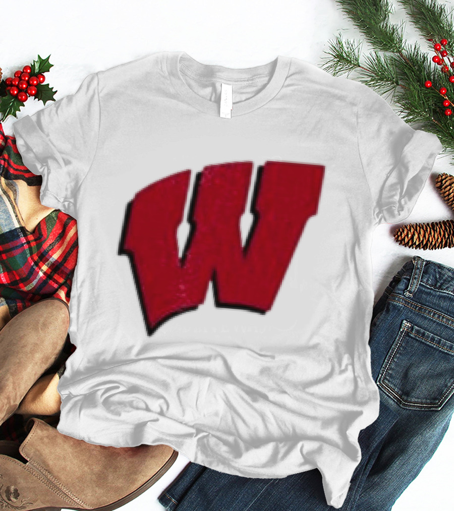 Grateful Dead Bears Wisconsin Badgers Collaboration T-Shirt