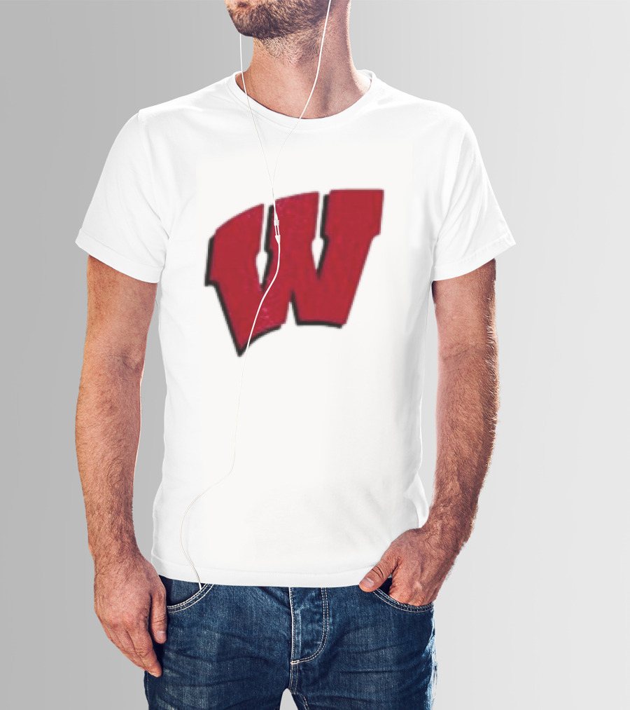Grateful Dead Bears Wisconsin Badgers Collaboration T-Shirt