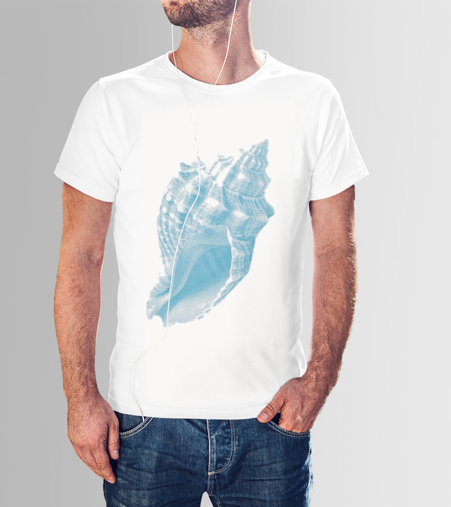 Sonder Haus Ocean Blue Conch T-Shirt