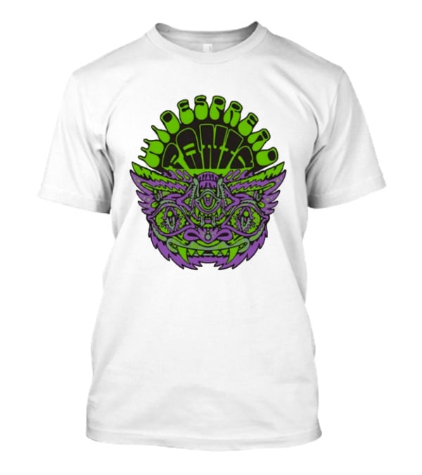 Widespread Panic Red Rocks Amphitheatre June 26 28 2026 Psychedelic Owl Totem T-Shirt