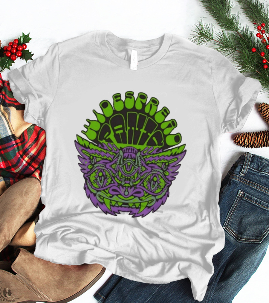 Widespread Panic Red Rocks Amphitheatre June 26 28 2026 Psychedelic Owl Totem T-Shirt