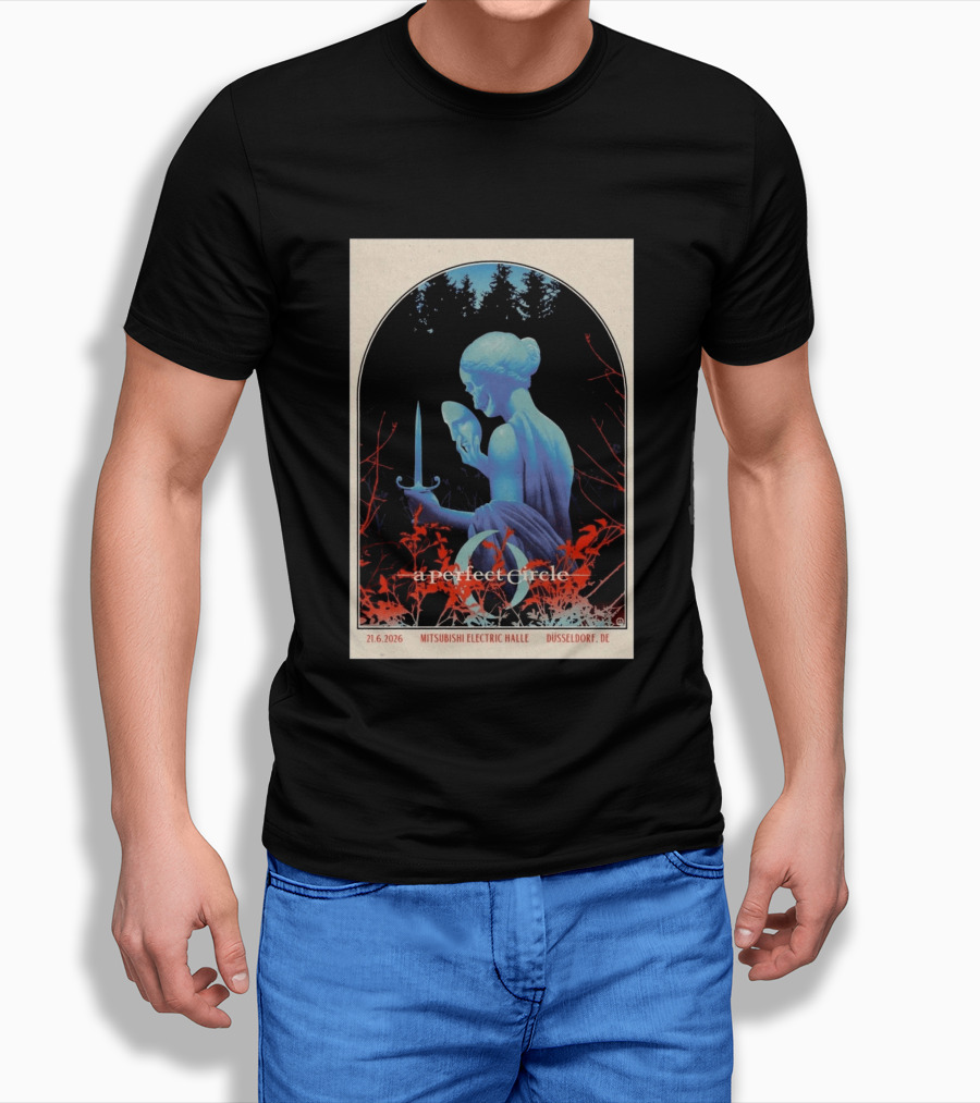 A Perfect Circle Düsseldorf Mitsubishi Electric Halle June 21 2026 Tour T-Shirt