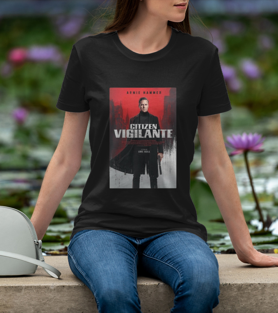 Armie Hammer Citizen Vigilante Film By Uwe Boll T-Shirt