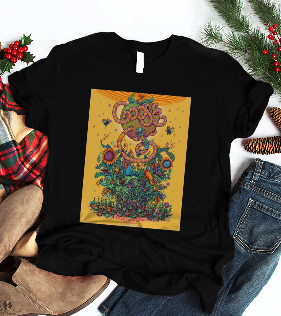 Goose Madison Square Garden New York June 19 And 20 2026 Event Psychedelic Floral T-Shirt