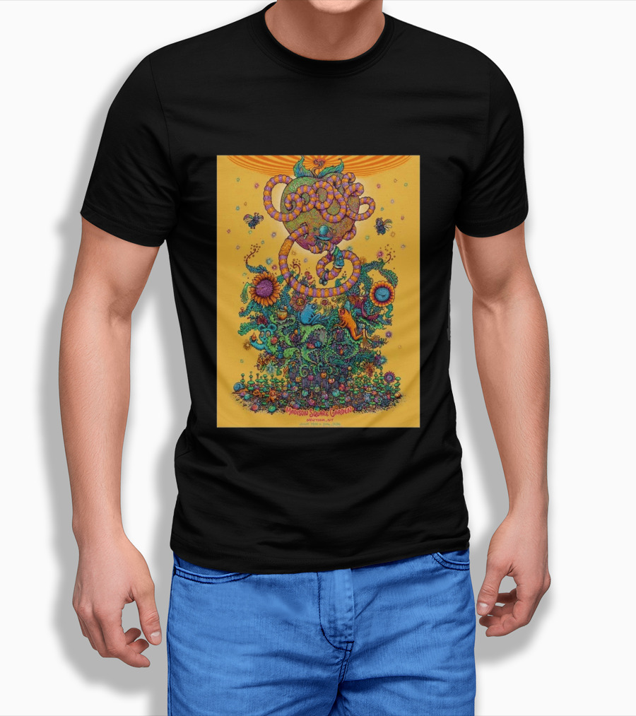 Goose Madison Square Garden New York June 19 And 20 2026 Event Psychedelic Floral T-Shirt