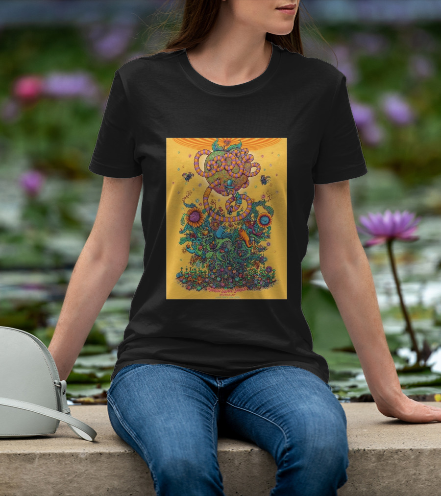 Goose Madison Square Garden New York June 19 And 20 2026 Event Psychedelic Floral T-Shirt
