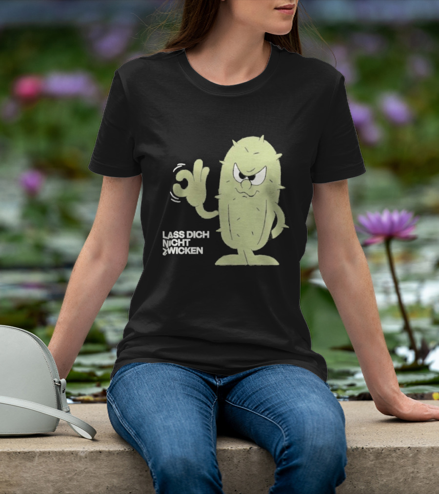 Lustiger Kaktus Lass Dich Nicht Zwicken T-Shirt
