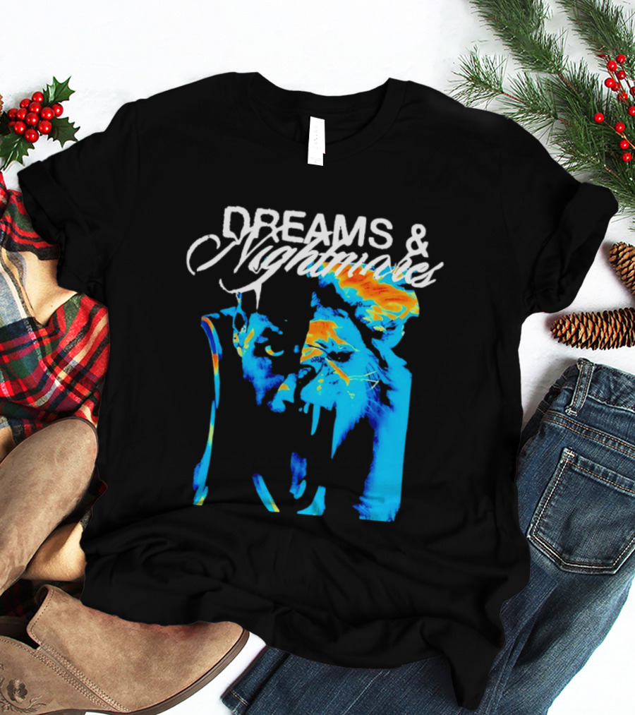 LeBron James Los Angeles Lakers Dreams Nightmares Watercolor Artistry T-Shirt