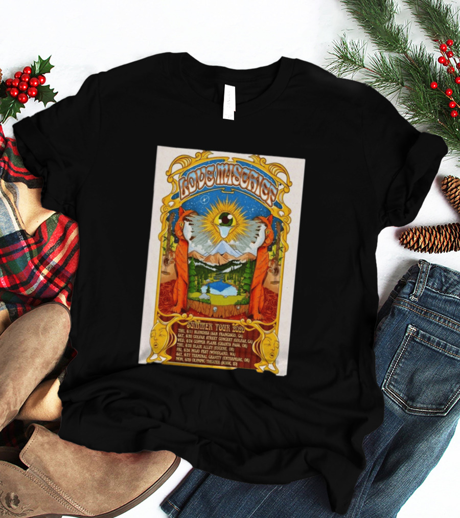 Love Mischief Summer Tour 2026 Dates And Venues Psychedelic T-Shirt