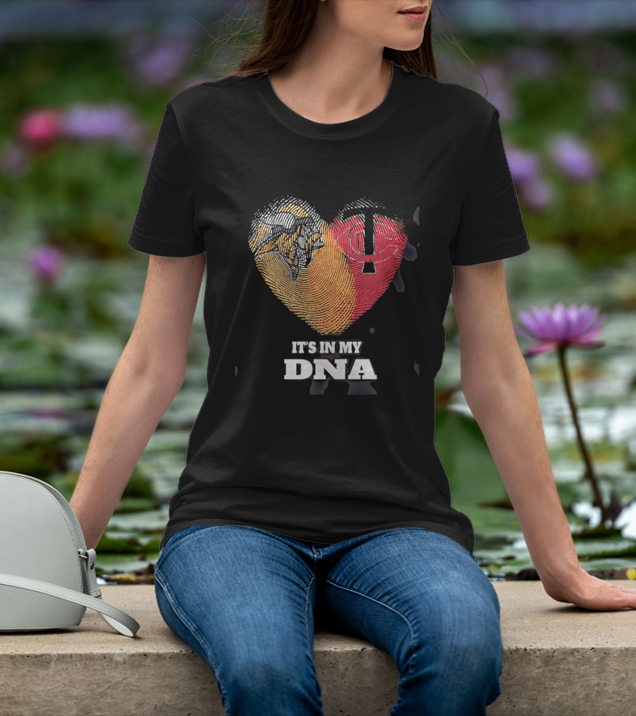 Minnesota Vikings Twins Heart It's In My DNA T-Shirt
