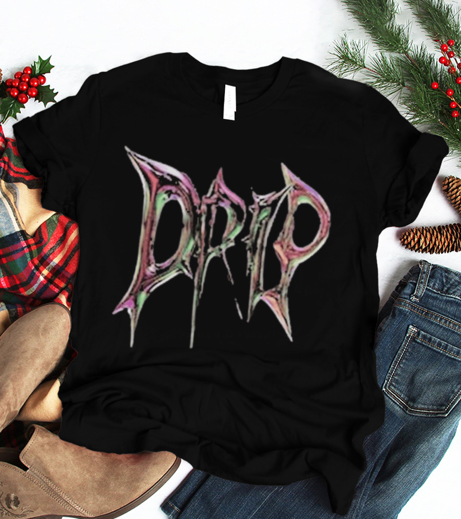 Snipes USA Neon Drip Graffiti T-Shirt