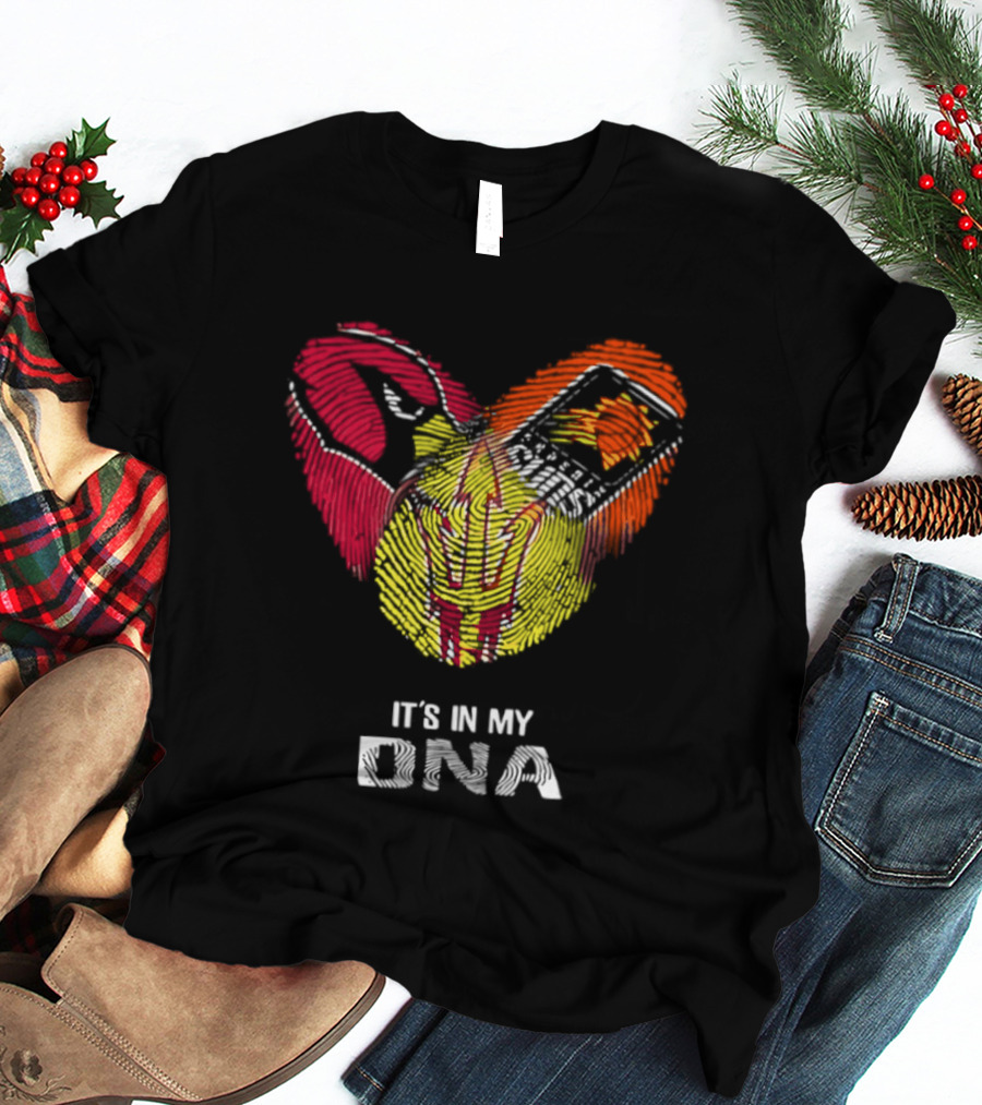 St. Louis Cardinals Phoenix Suns Arizona State Sun Devils It's In My DNA T-Shirt