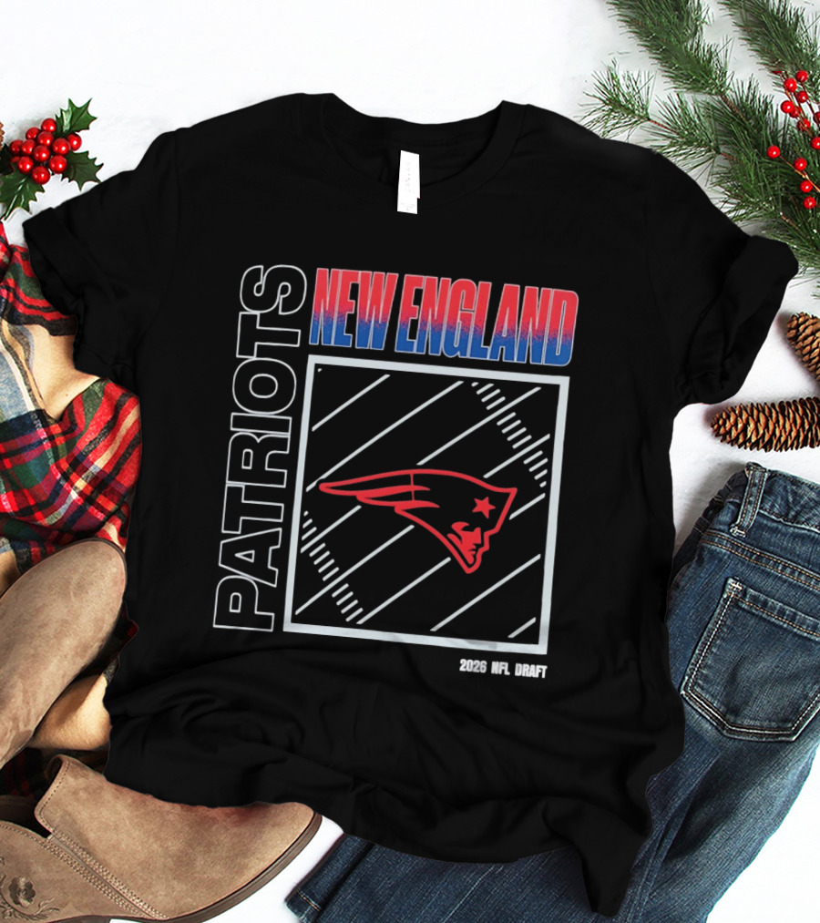 New England Patriots 2026 NFL Draft T-Shirt
