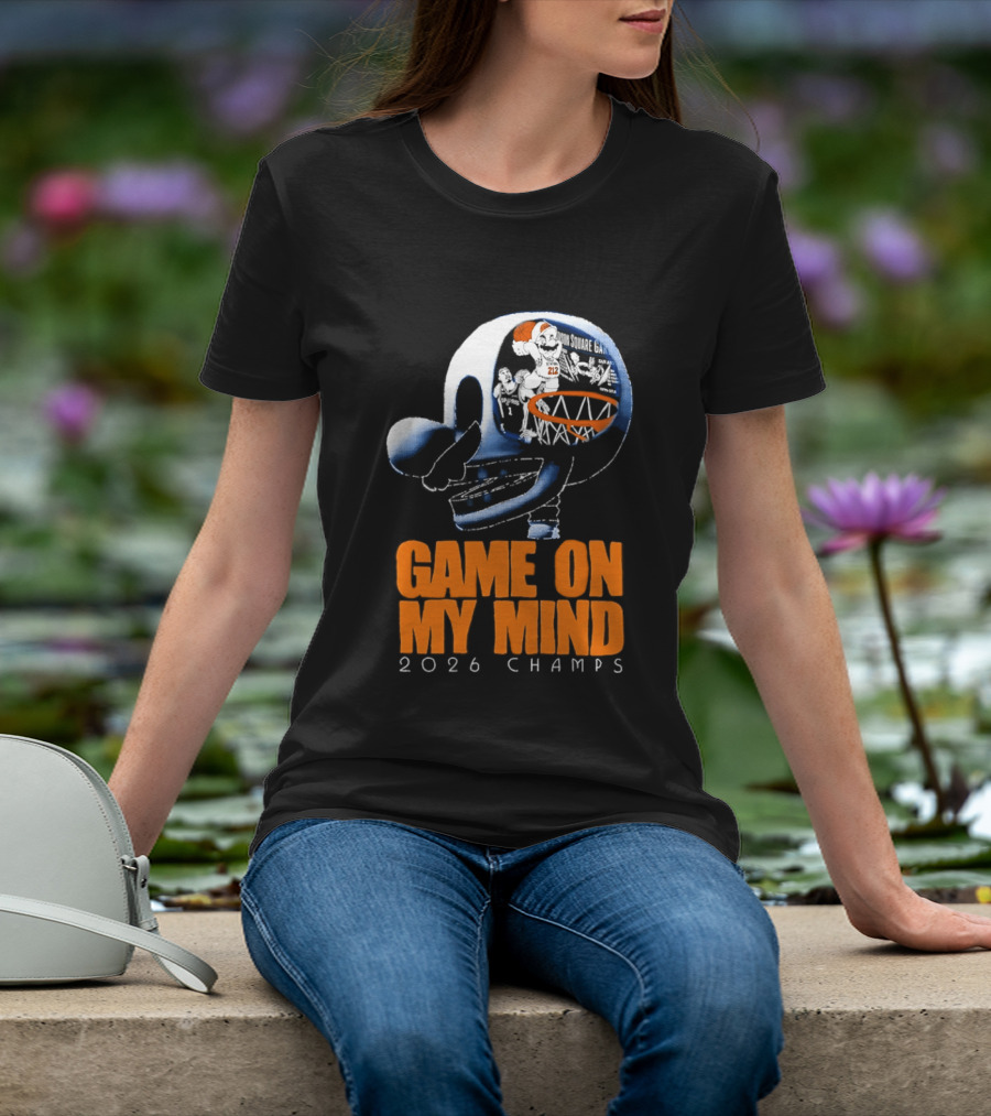 NY Knicks Mario Game On My Mind 2026 Champs T-Shirt