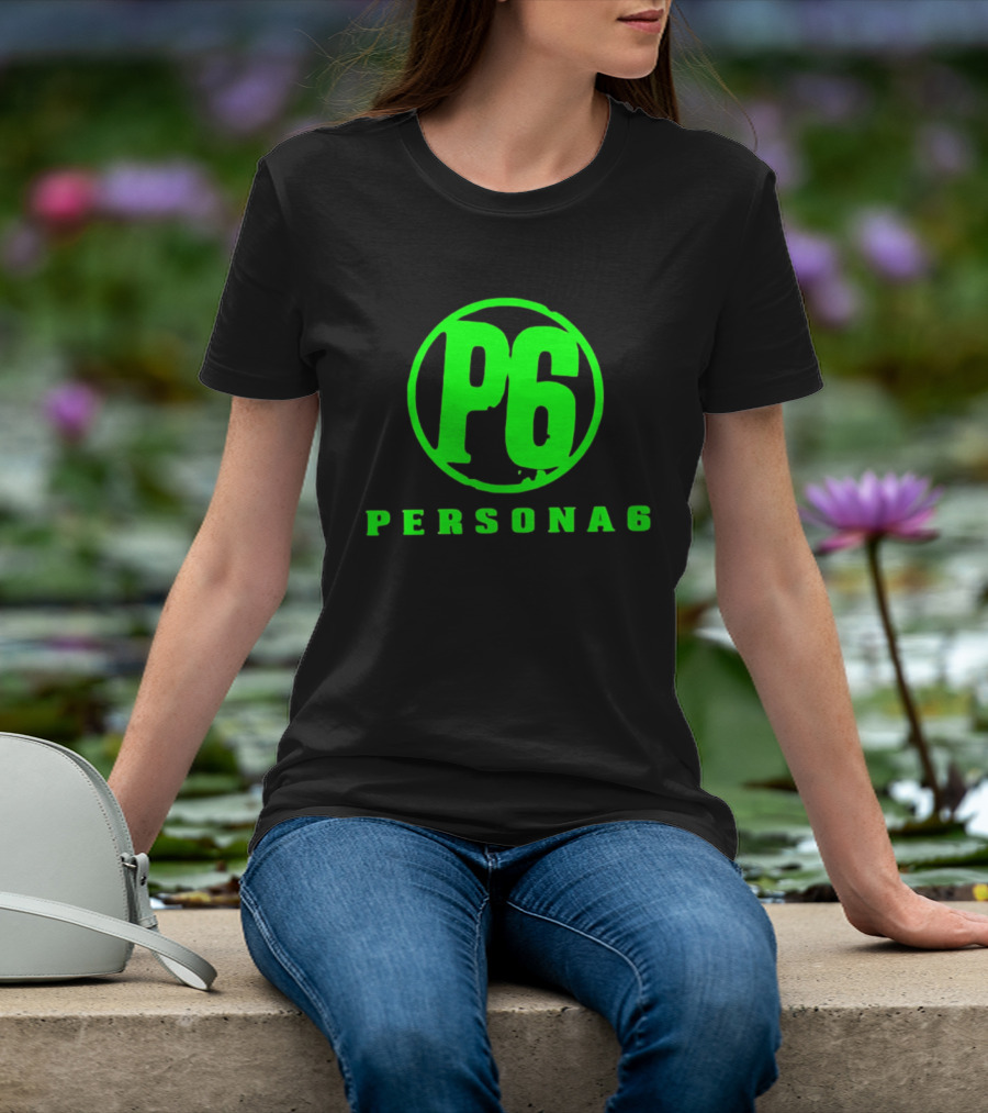 Persona 6 P6 Gaming Series Retro Green T-Shirt