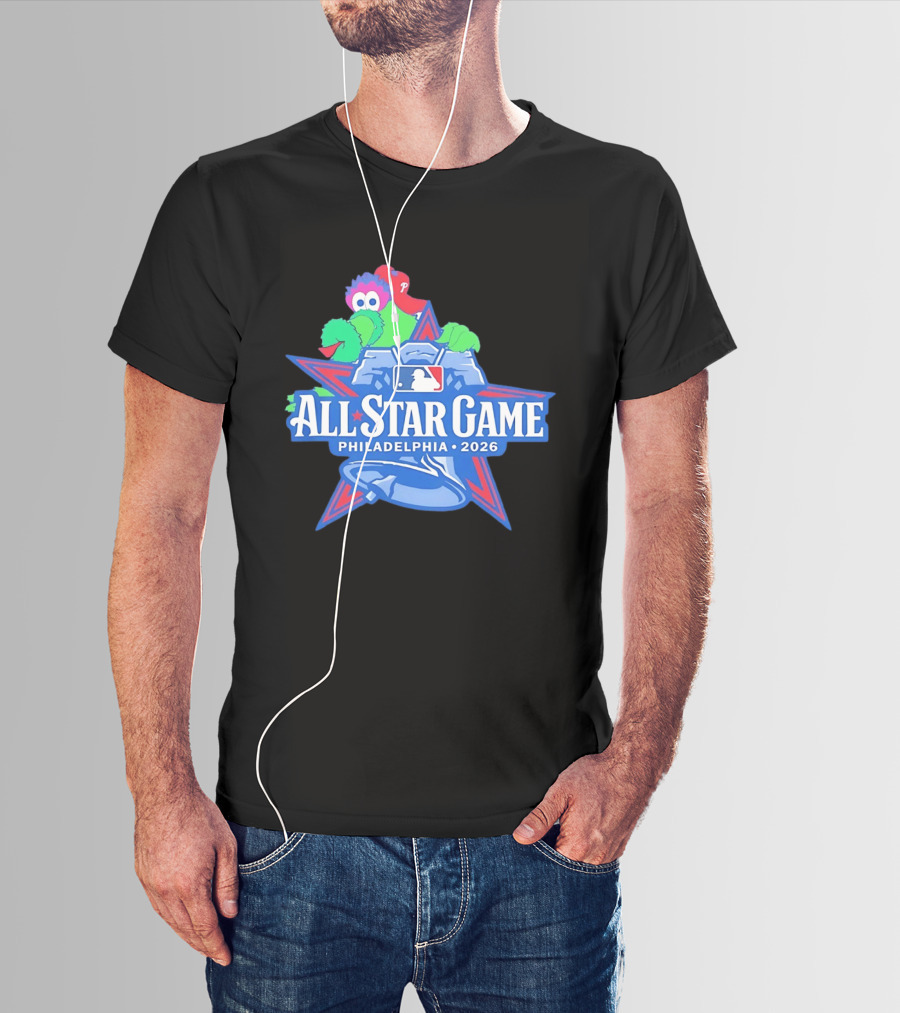 Phillie Phanatic All Star Game Philadelphia 2026 MLB T-Shirt