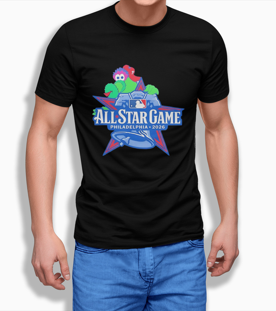 Phillie Phanatic All Star Game Philadelphia 2026 MLB T-Shirt