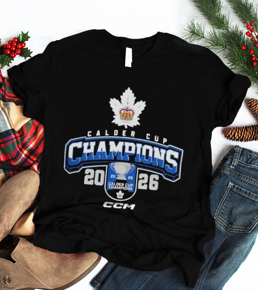Toronto Marlies Calder Cup Champions 2026 CCM Locker Room T-Shirt
