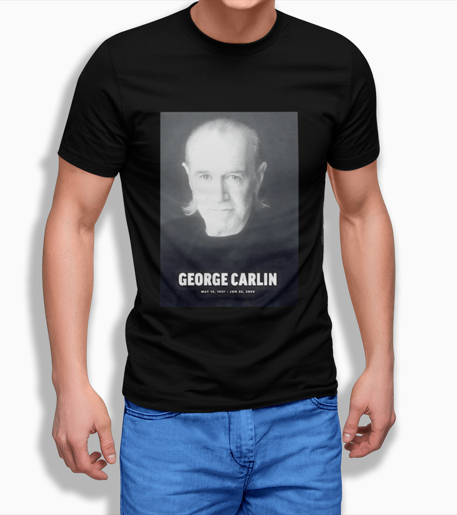 George Carlin May 12 1937 Jun 22 2008 T-Shirt