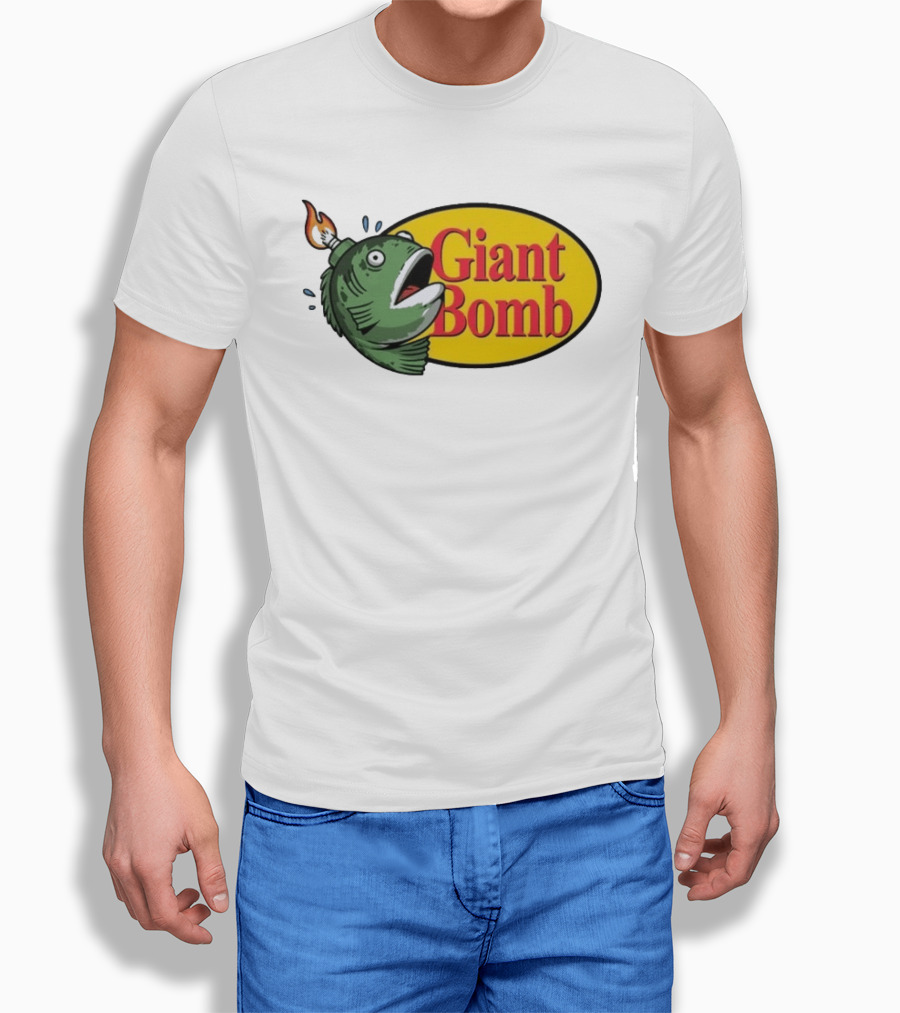 Giant Bomb Fish With Explosive Head T-Shirt