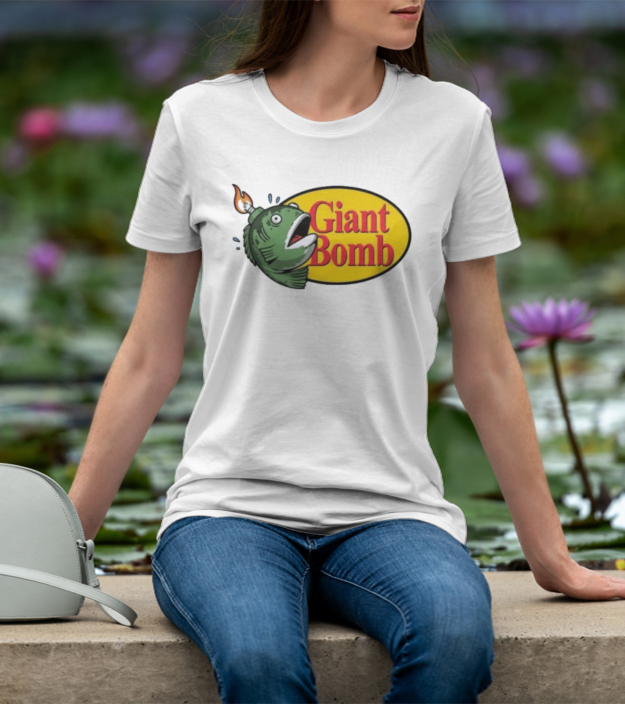 Giant Bomb Fish With Explosive Head T-Shirt