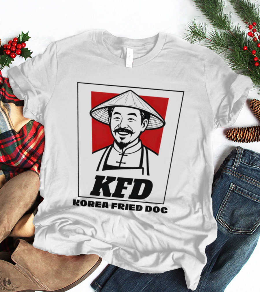 KFD Korea Fried Dog Asian T-Shirt