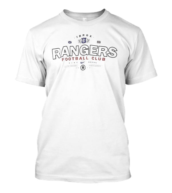 Rangers Ibrox Nike Football Club WATP Ready 1872 Stadium Loyalty T-Shirt