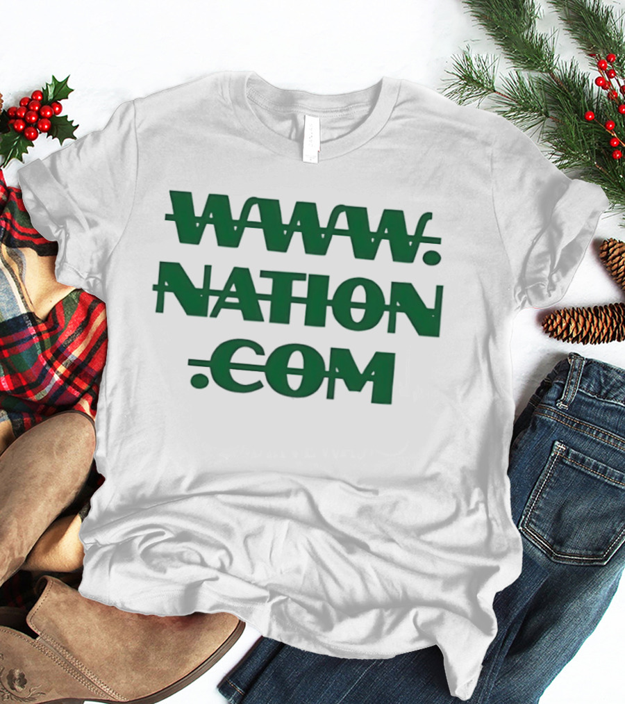 WWW Nation Com Internet Iconic Web T-Shirt