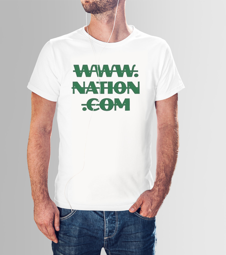 WWW Nation Com Internet Iconic Web T-Shirt