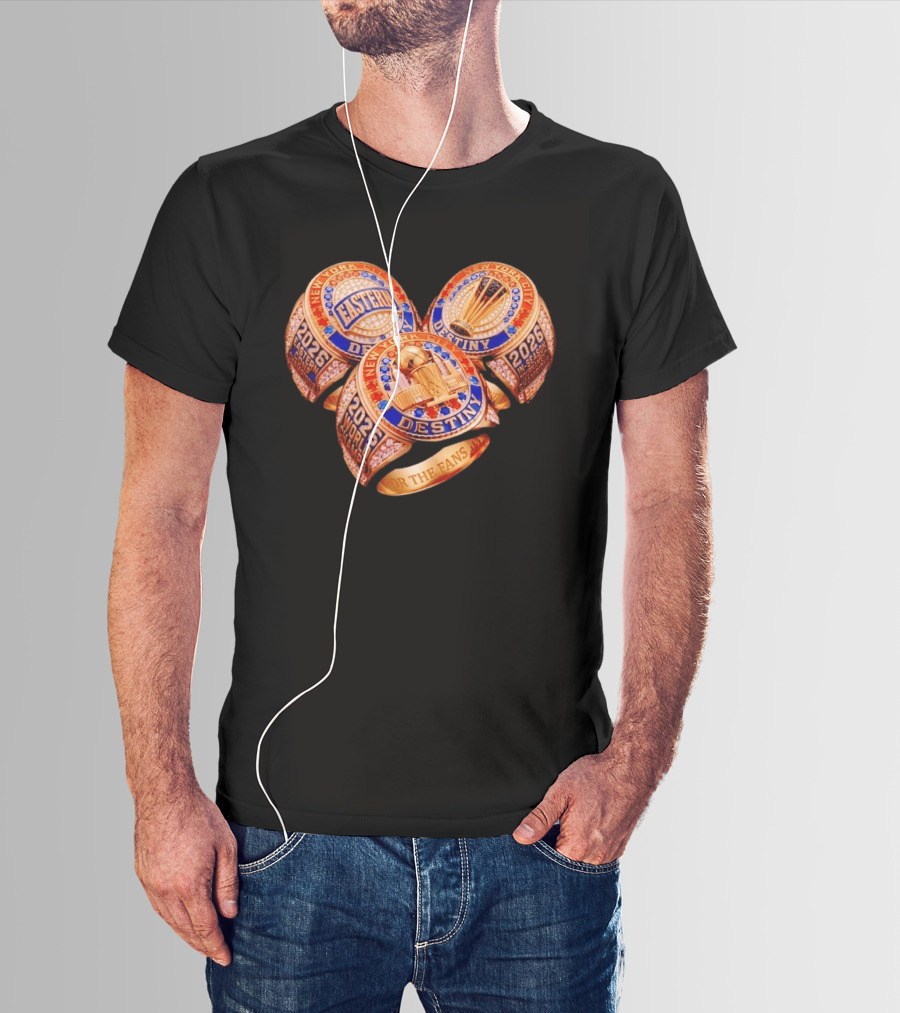 New York Basketball Championship Rings Eastern Conference Destiny T-Shirt