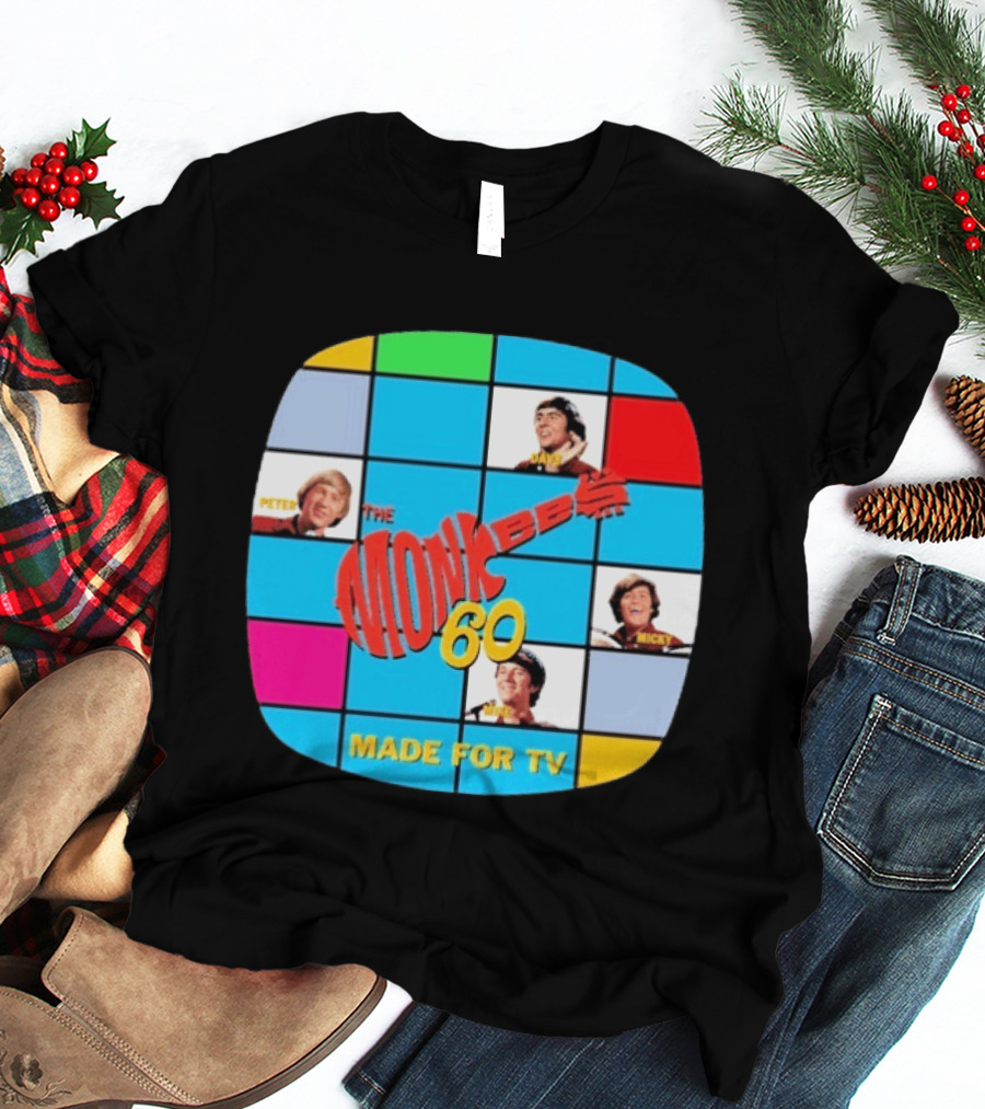The Monkees 60s TV Show Peter Davy Micky Mike T-Shirt