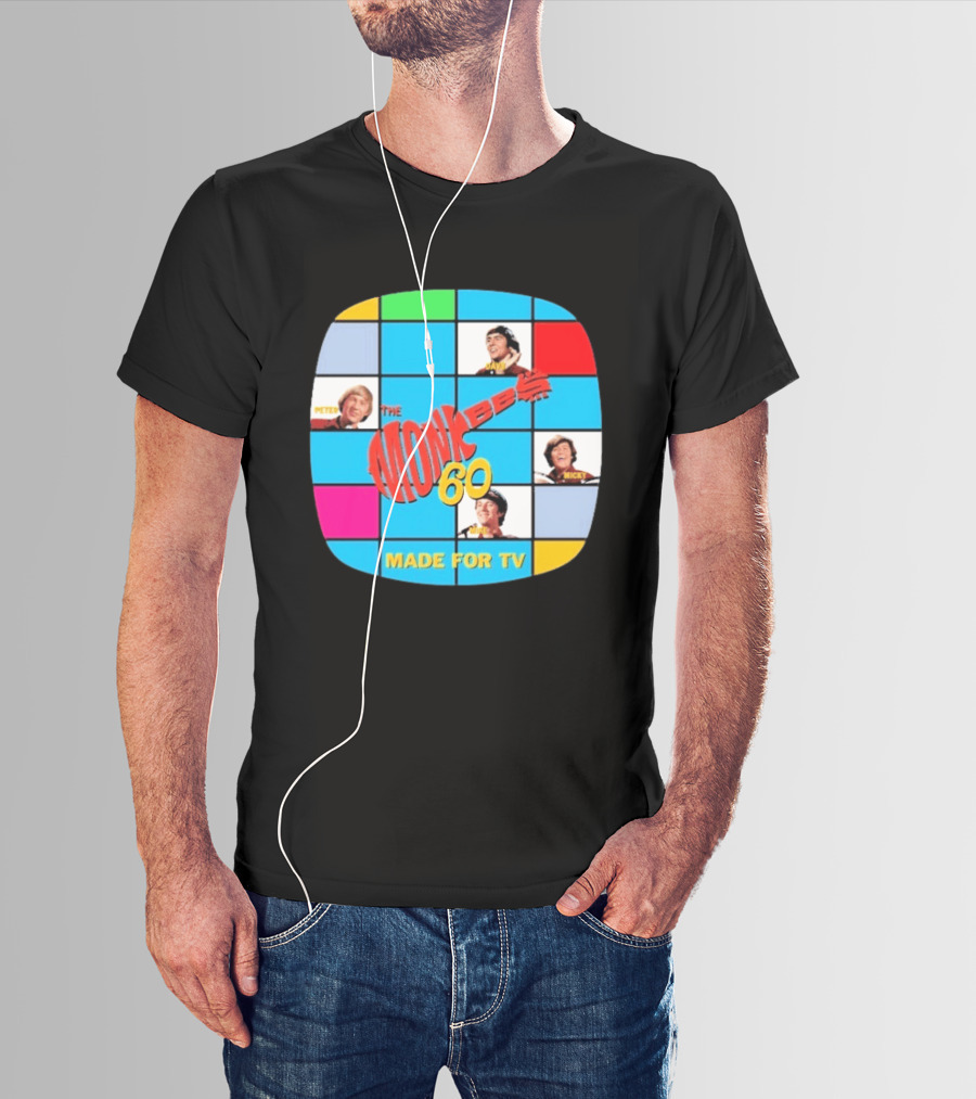 The Monkees 60s TV Show Peter Davy Micky Mike T-Shirt