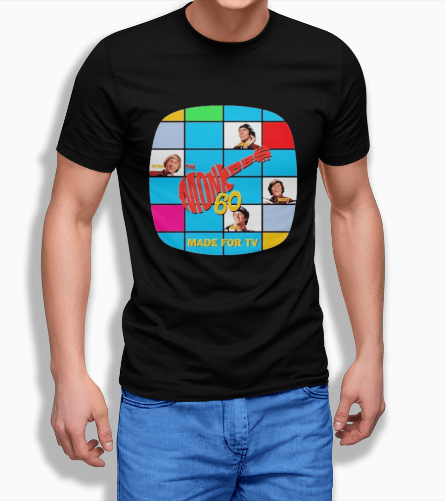 The Monkees 60s TV Show Peter Davy Micky Mike T-Shirt