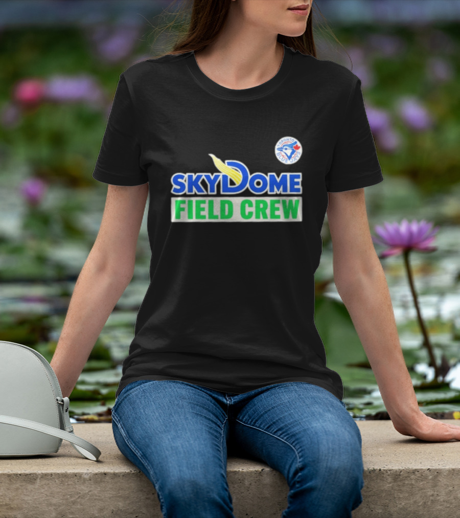 Toronto Blue Jays SkyDome Field Crew Retro Baseball Fan T-Shirt