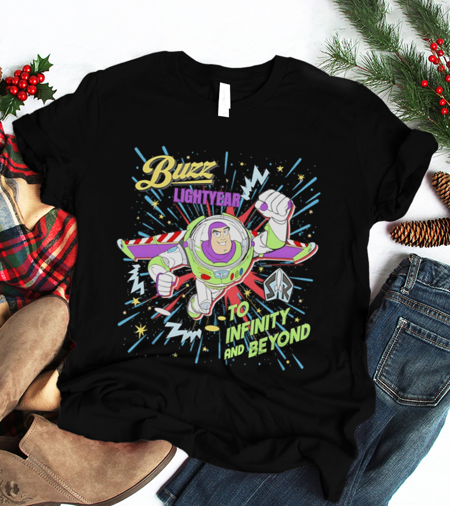 Buzz Lightyear To Infinity And Beyond Toy Story 2026 T-Shirt