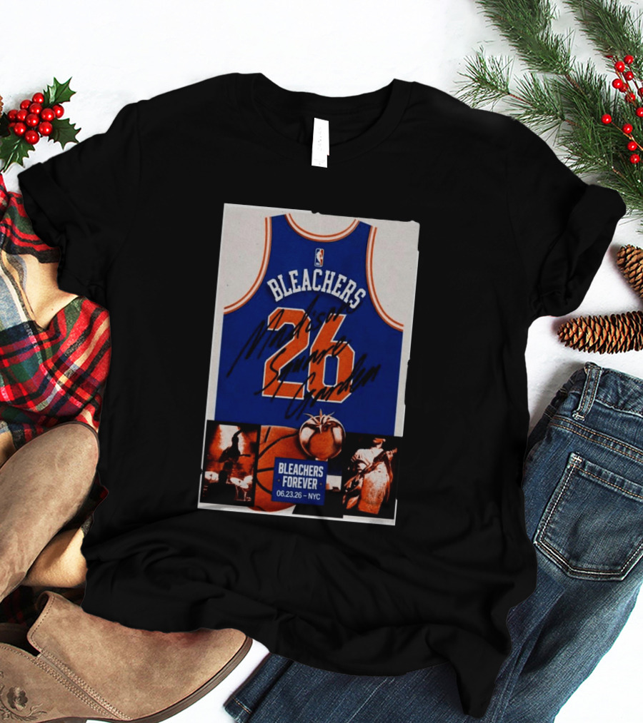 Bleachers Forever 26 Madison Square Garden NYC 06.23.26 NBA T-Shirt
