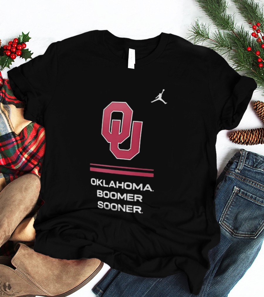 Oklahoma Sooners OU Boomer Jumpman T-Shirt