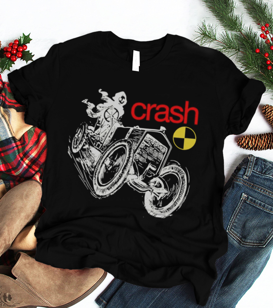 Crash Skeleton Motorcycle Test Dummy T-Shirt