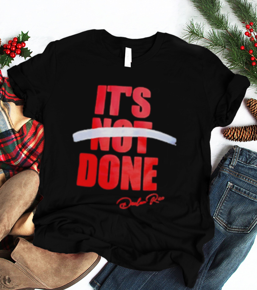 Declan Rice Arsenal FC Premier League Its Not Done T-Shirt