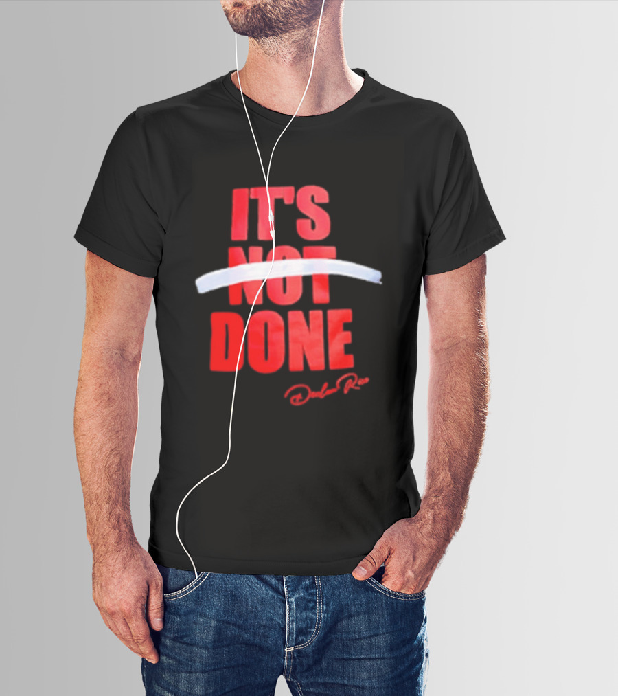 Declan Rice Arsenal FC Premier League Its Not Done T-Shirt