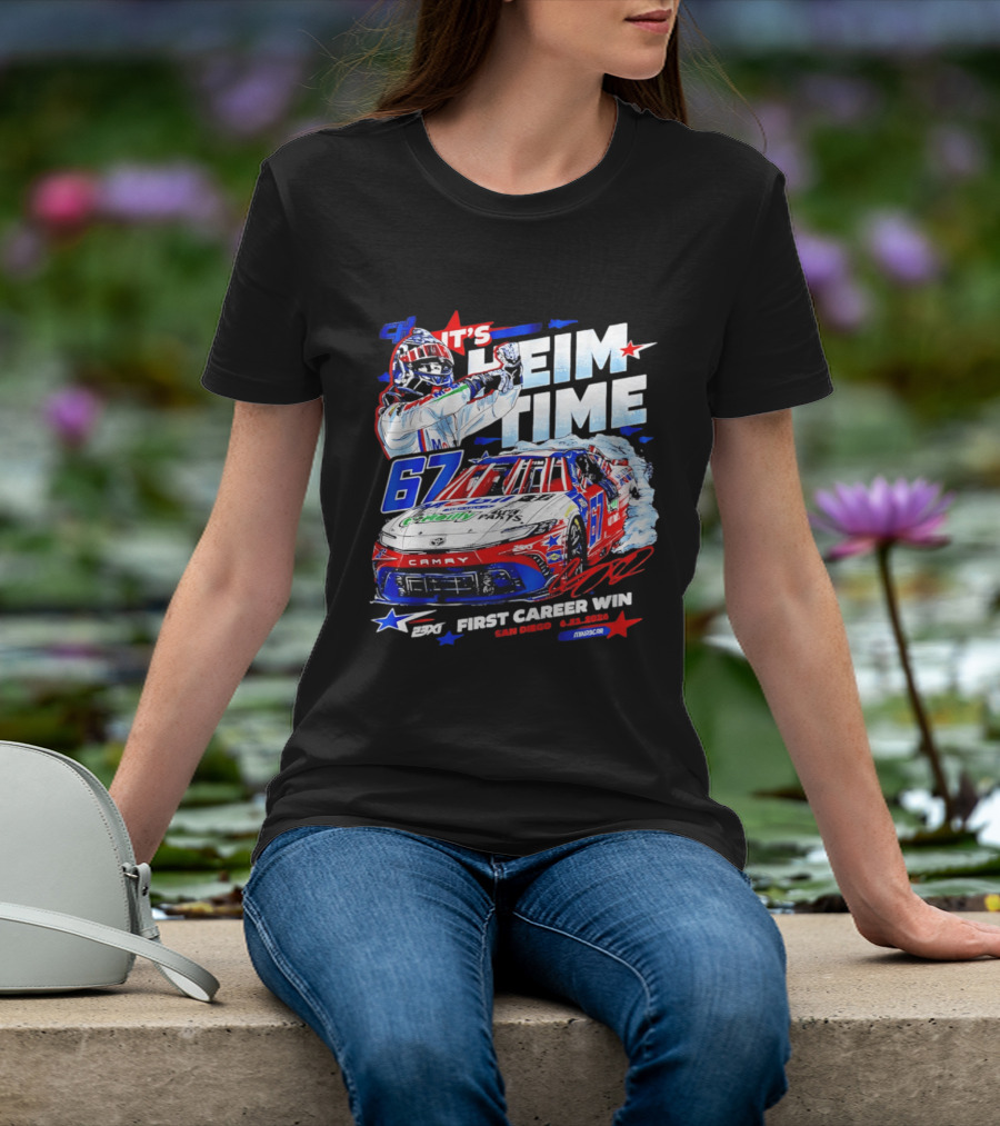 It's Heim Time 67 First Career Win San Diego 2023 NASCAR T-Shirt