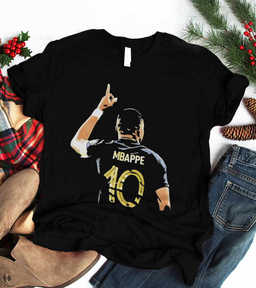 Kylian Mbappe France Number 10 MBAPPE Soccer Football Fan Gear T-Shirt