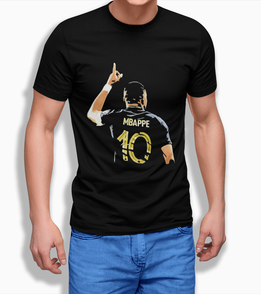 Kylian Mbappe France Number 10 MBAPPE Soccer Football Fan Gear T-Shirt