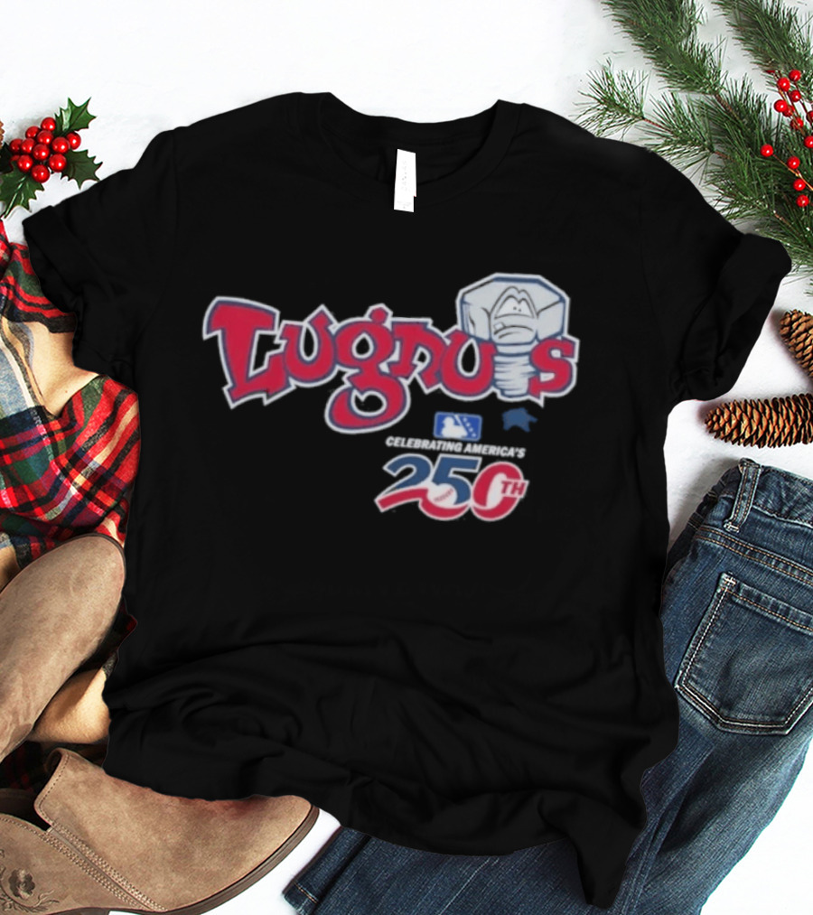 Lansing Lugnuts MiLB Baseball America's 250th Anniversary Celebration T-Shirt