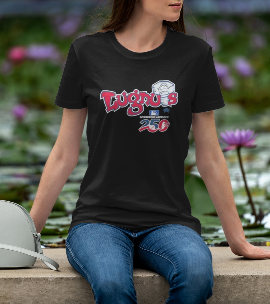 Lansing Lugnuts MiLB Baseball America's 250th Anniversary Celebration T-Shirt