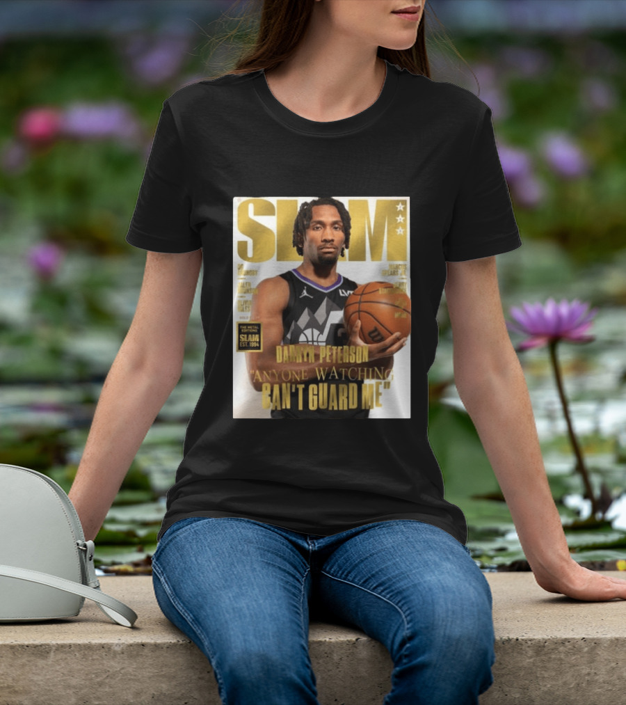 SLAM Gold Darryn Peterson Anyone Ing Can't Guard Me T-Shirt
